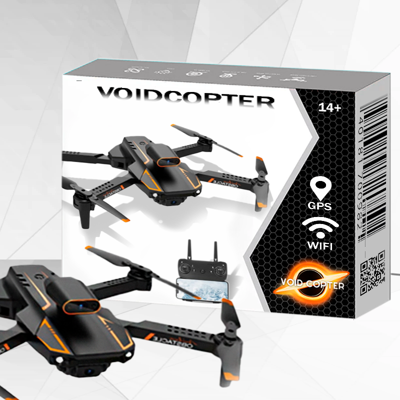 Drone Profissional 5KM com Câmera Dupla 4K HDR/VoidCopter (+BRINDES)