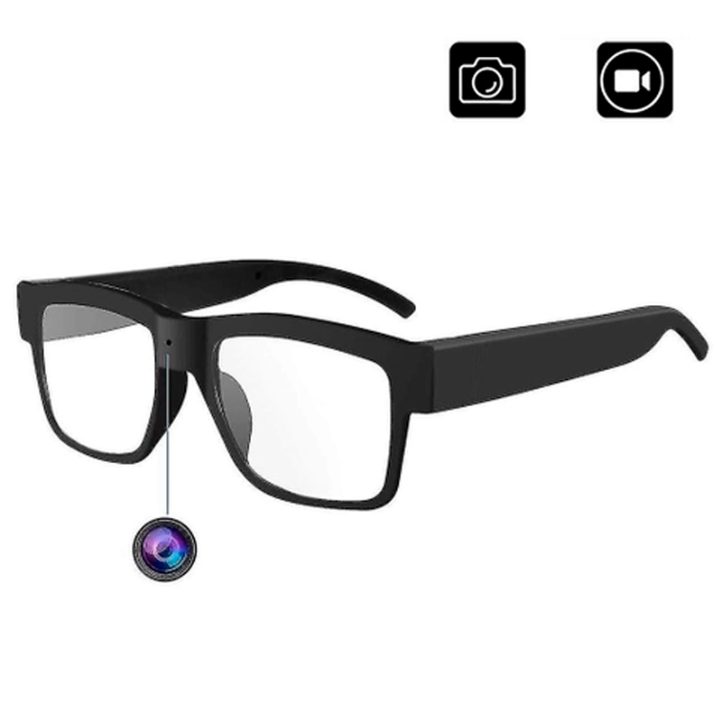 Óculos Com Mini Câmera FullHD e Microfone - SpyGlass