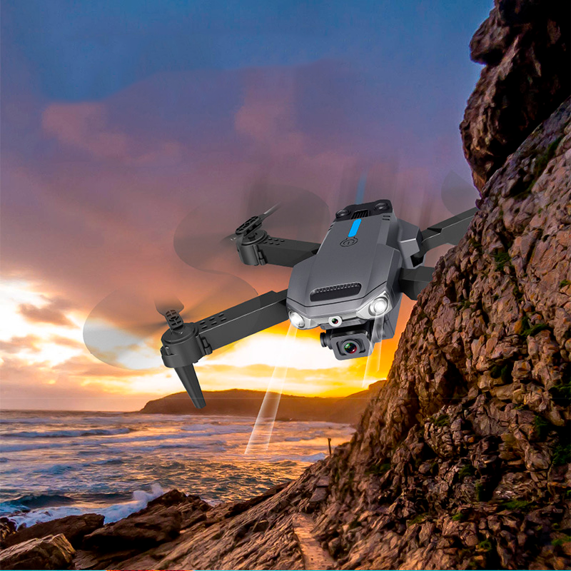 Drone Profissional Com Luz Noturna Câmera 4K Wifi / S820