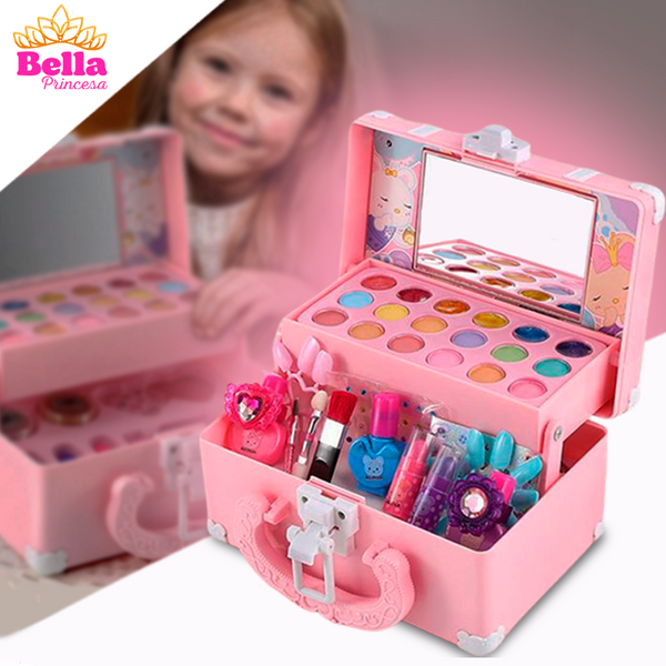 Maleta de Maquiagem Infantil Antialérgica - Bella Princesa