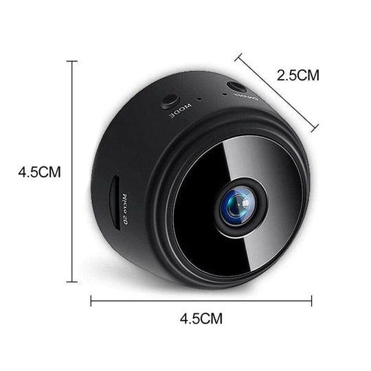 Mini Câmera Wifi de Segurança Espiã Full HD Visão Noturna